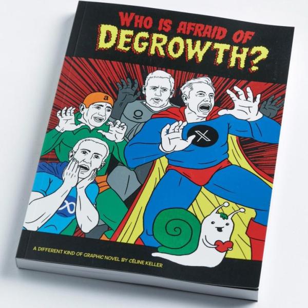 Who is afraid of Degrowth? A brilliant graphic book by Céline&nbsp;Keller